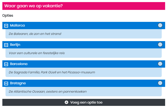 Deelname aan een Qwiid - Peiling